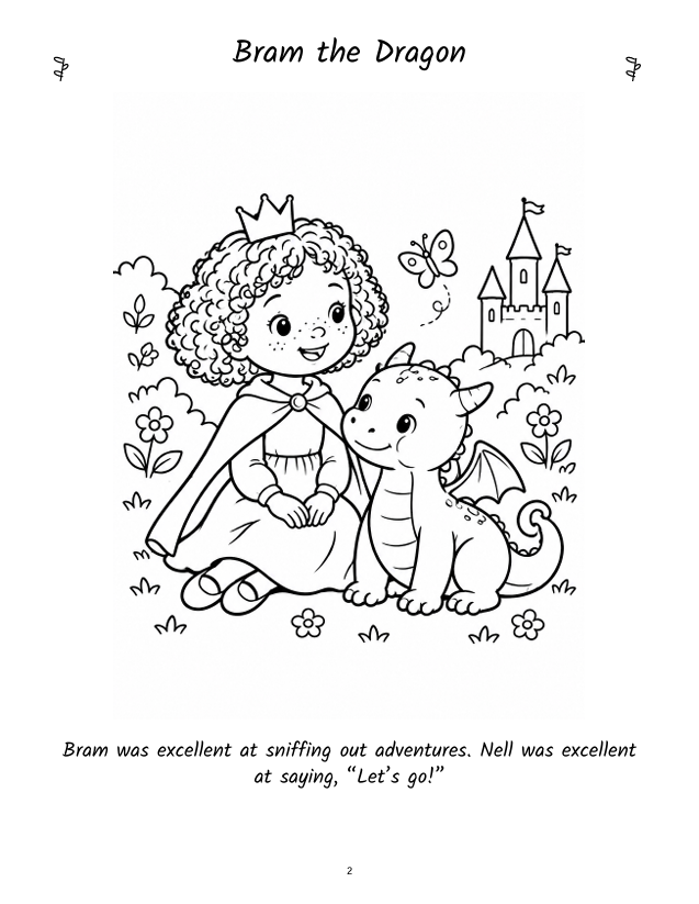 Inside page 2 of Little Wishes & Fairy-Tale Magic