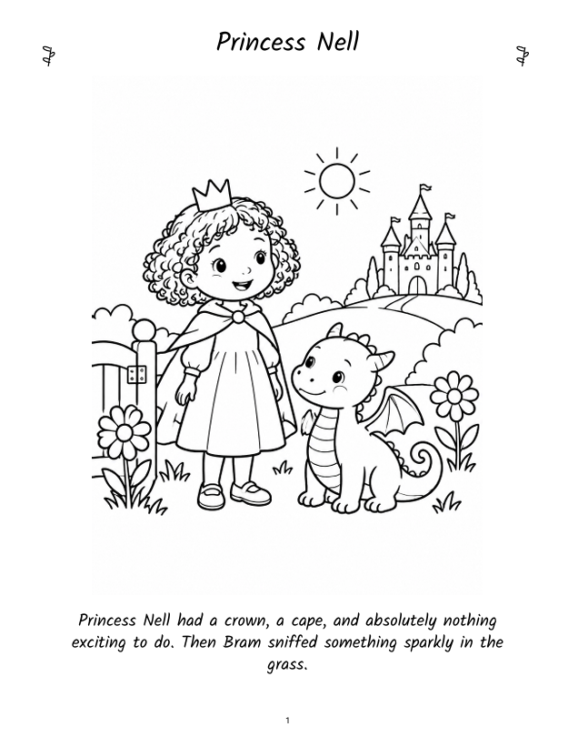Inside page 1 of Little Wishes & Fairy-Tale Magic
