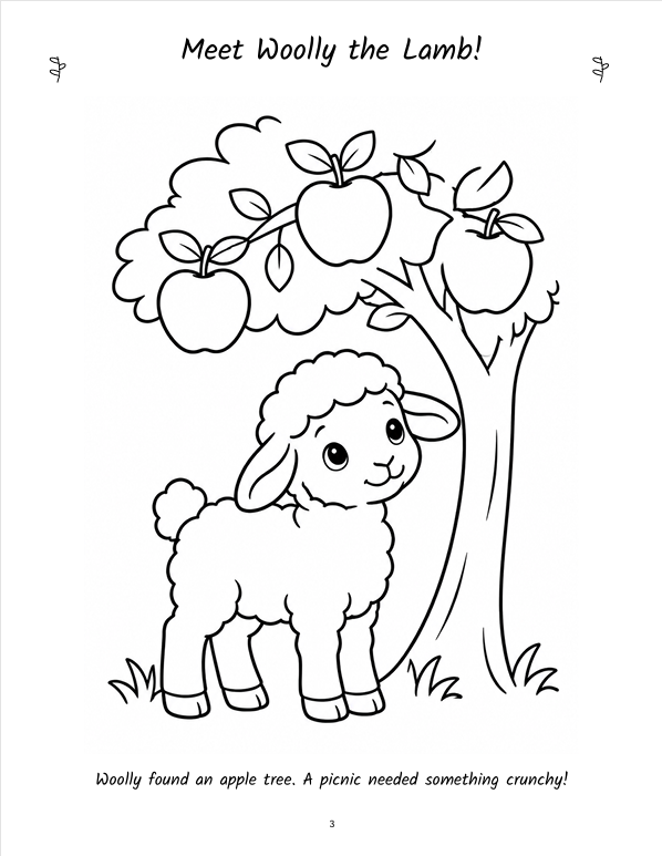Inside page 3 of Muddy Boots & Barnyard Buddies